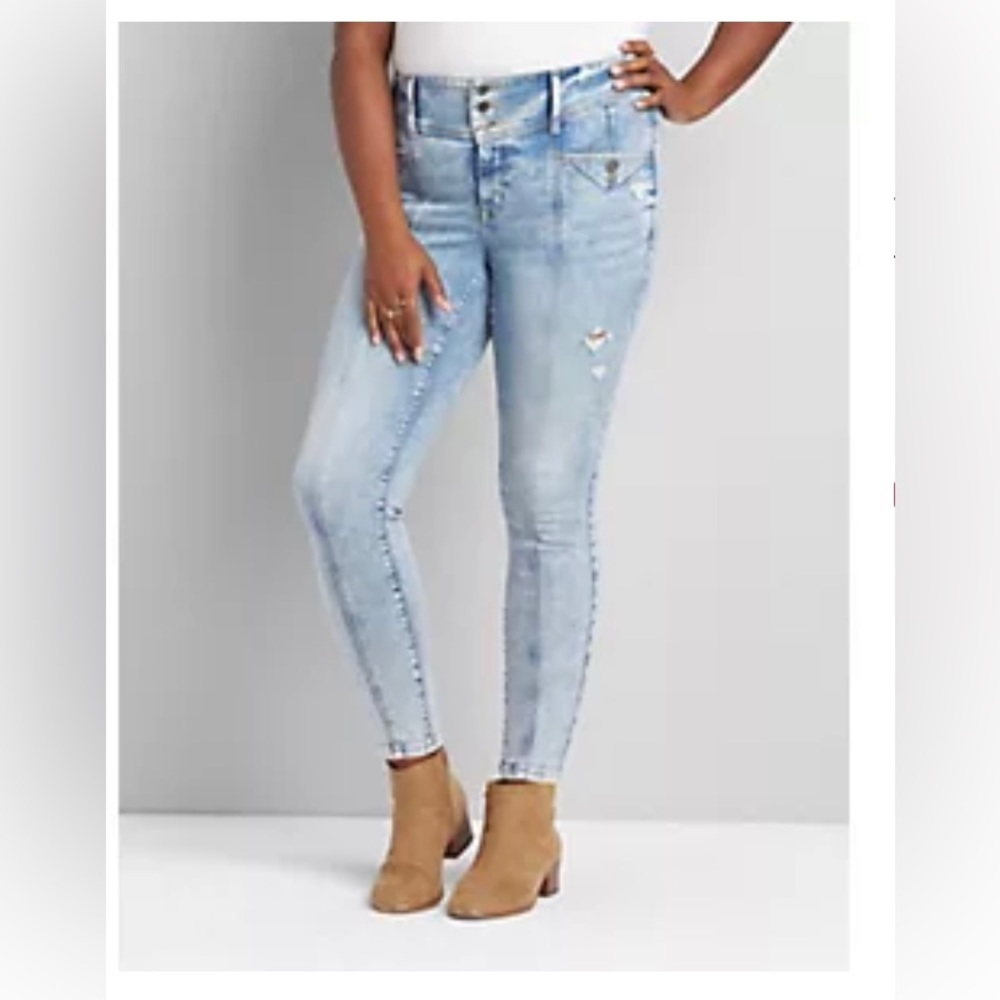 New with tags Lane Bryant High Waist Jegging.